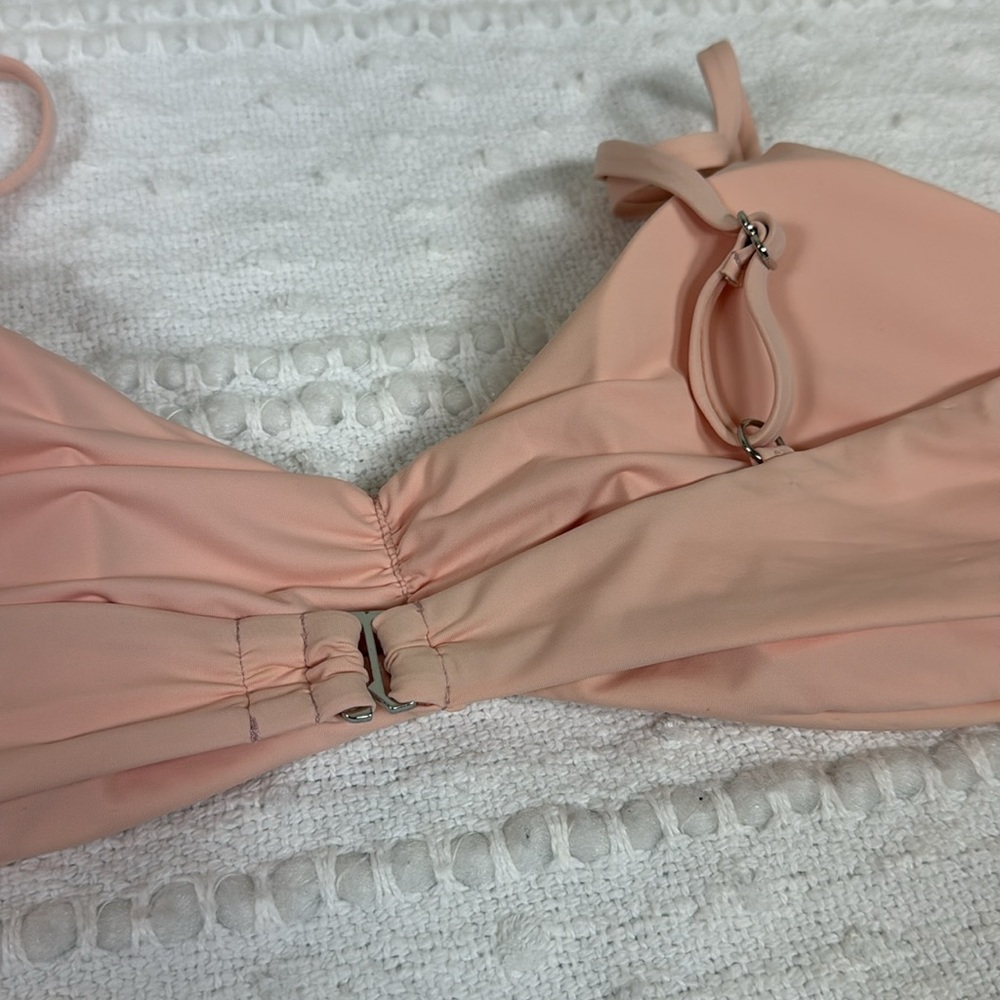 NWT‎ Dippin Daisys Britney Bikini Top in Peach Soze XL - Picture 8 of 9